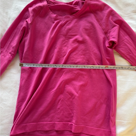 Lululemon Pink Long Sleeve Top *waist length* - Picture 5 of 5